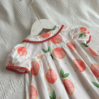Váy bé gái cổ sen cho bé gái (9-26kg) dễ thương mềm mát 1-7 tuổi N0100 BUNNY KIDS