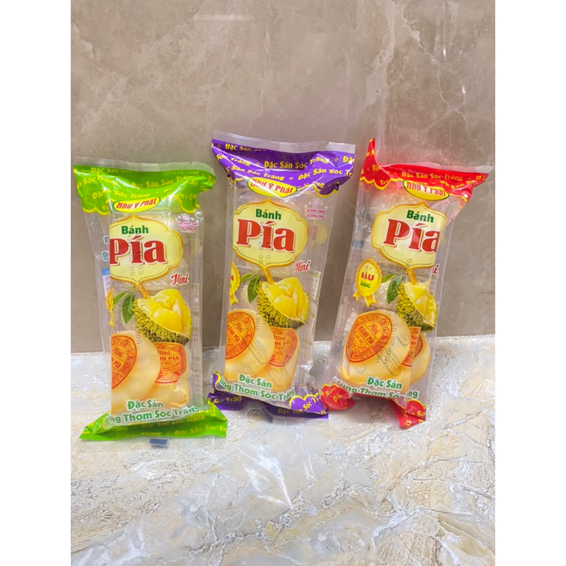 Combo 10 cây bánh pía mini 50 bánh Như Ý Phát thơm ngon từ sầu riêng ...