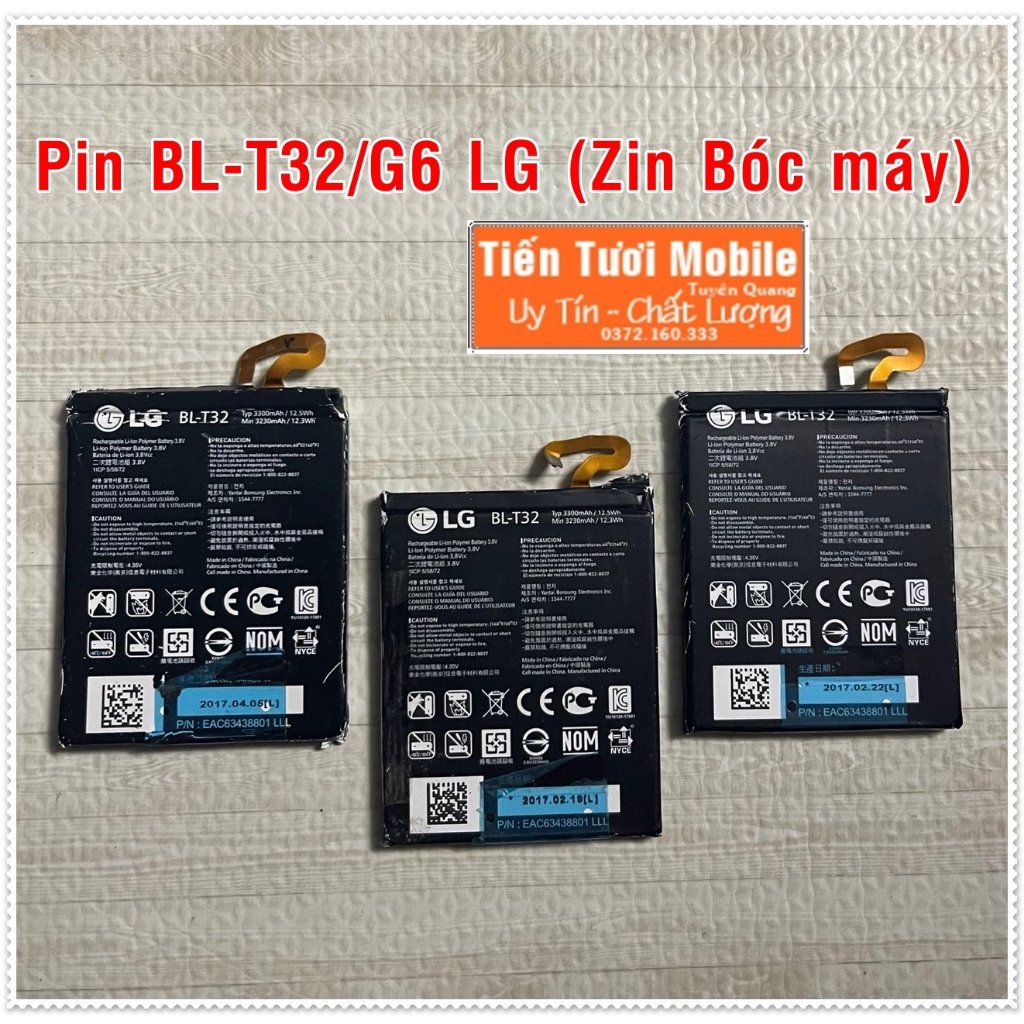 Pin G6 LG/BL-T32 (Zin bóc máy) | Shopee Việt Nam