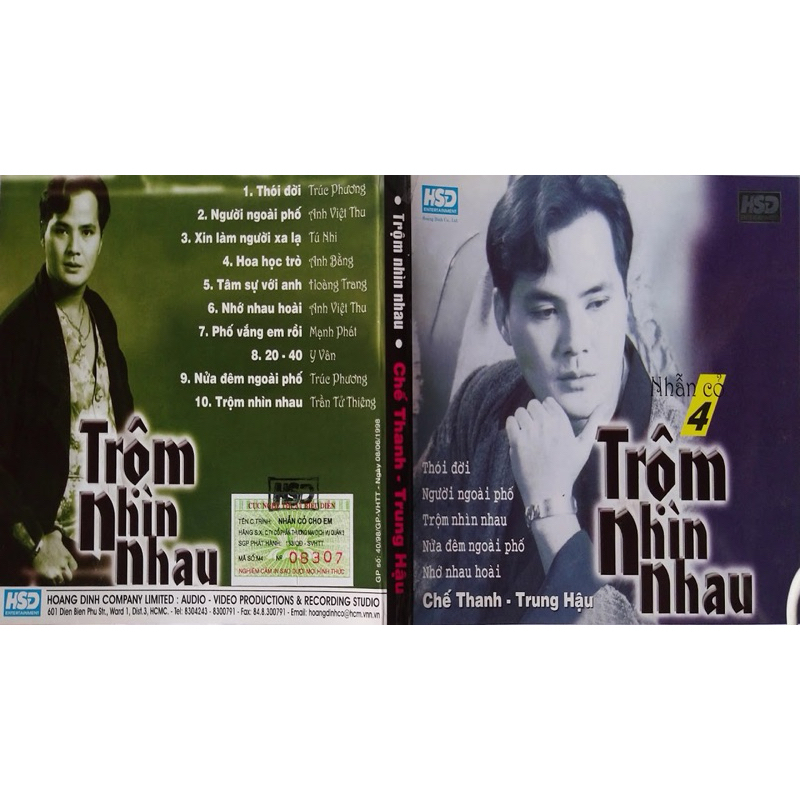Băng Cassette Chế Thanh - Trộm Nhìn Nhau