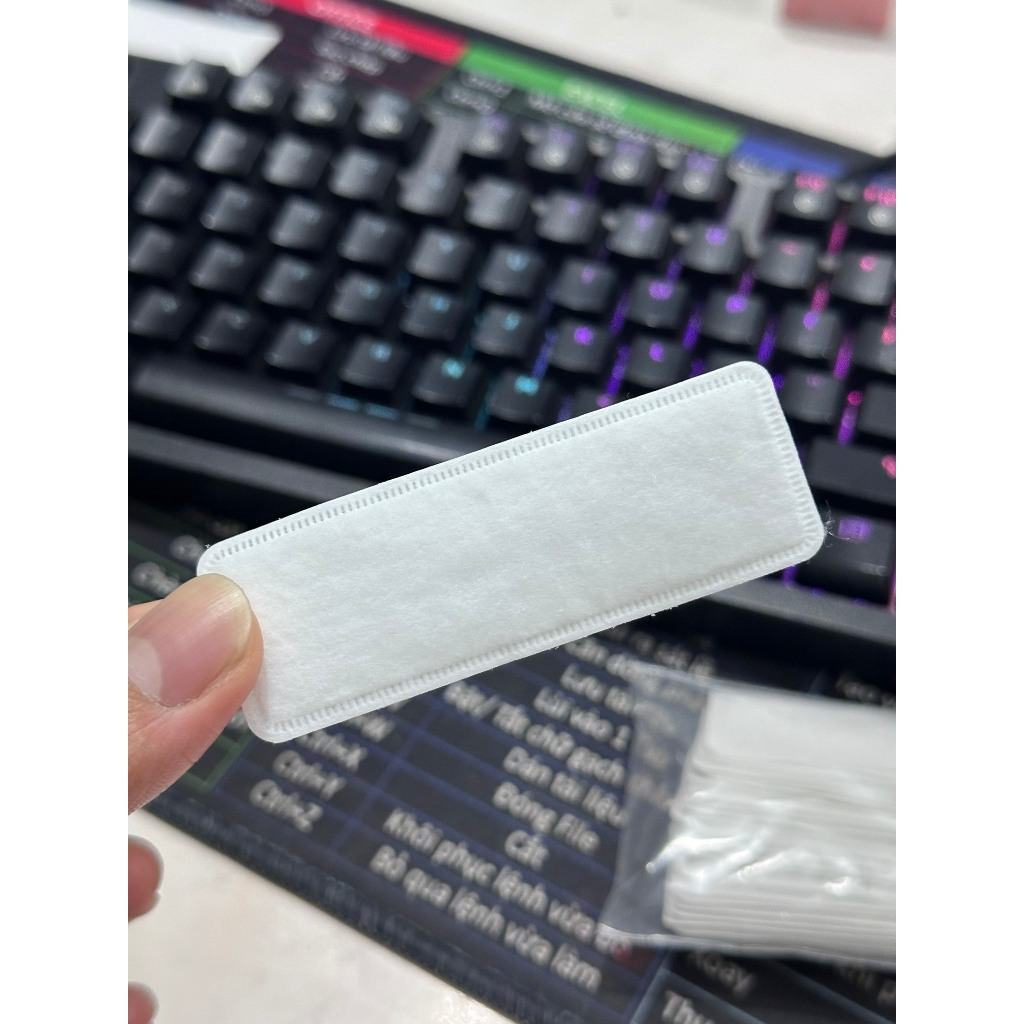 Bông căng da môi - Bông lót miệng dùng 1 lần trong phun xăm