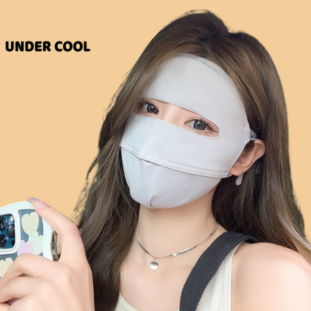 Khẩu Trang Chống Nắng Che Trán UNDERCOOL Chống Tia UV Thun Lạnh Nhiều Màu Ship Sài Gòn - Hà Nội - KT02