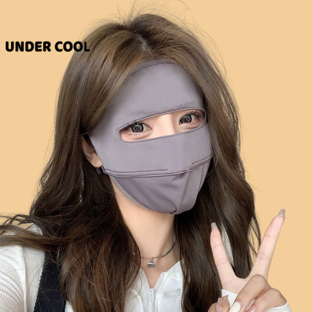 Khẩu Trang Chống Nắng Che Trán UNDERCOOL Chống Tia UV Thun Lạnh Nhiều Màu Ship Sài Gòn - Hà Nội - KT02