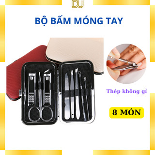 Bấm móng tay thép không gỉ nguyên bộ chăm sóc móng toàn diện cao cấp