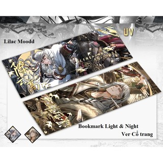 [MUA 4 TÍNH TIỀN 3] Light and Night | Bookmark bigsize đánh dấu trang vé thẻ laser UV Charlie Evan OSBORN