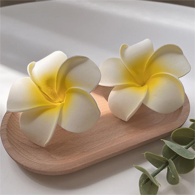Product image Kẹp tóc mái hoa sứ giá rẻ iLita cặp bấm mái hình hoa cho nữ đẹp vintage Hàn Quốc dễ thương màu trơn hottrend 2024 5