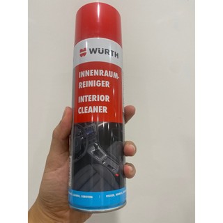 Dung dịch vệ sinh nội thất ô tô , ghế da , trần nỉ thương hiệu Wurth - 500ml an toàn bề mặt