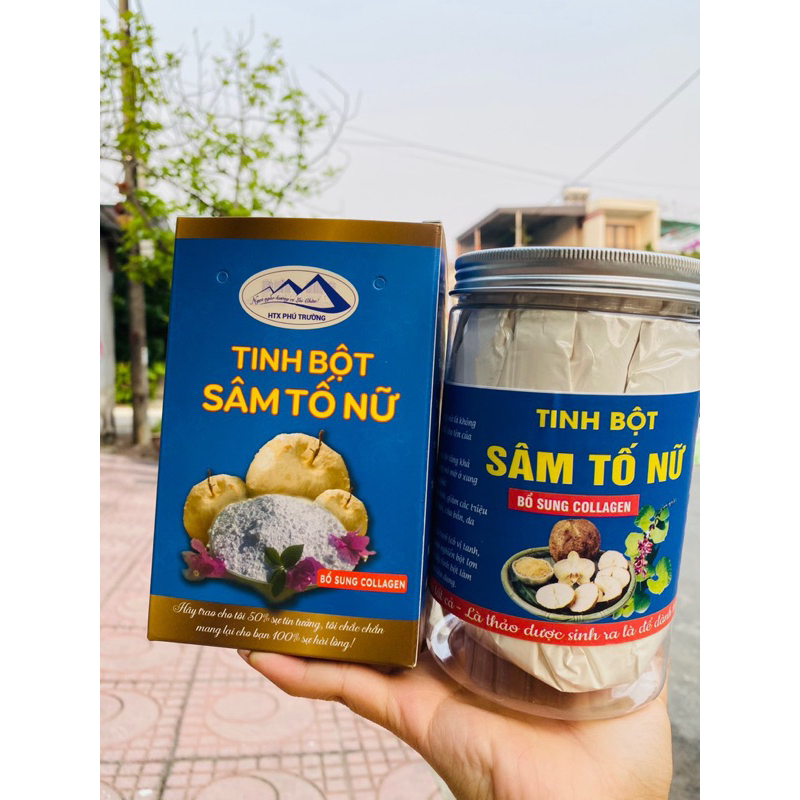 Tinh Bột Sâm Tố Nữ – Nguyên Chất, Dễ Dùng – 100% Thảo Dược Tây Bắc – 500gr