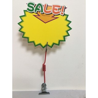[GIÁ SỐC] kẹp lò xo, kẹp lò xo 2 đầu, kẹp quảng cáo, kẹp lò xo quảng cáo, wobbler kẹp V09