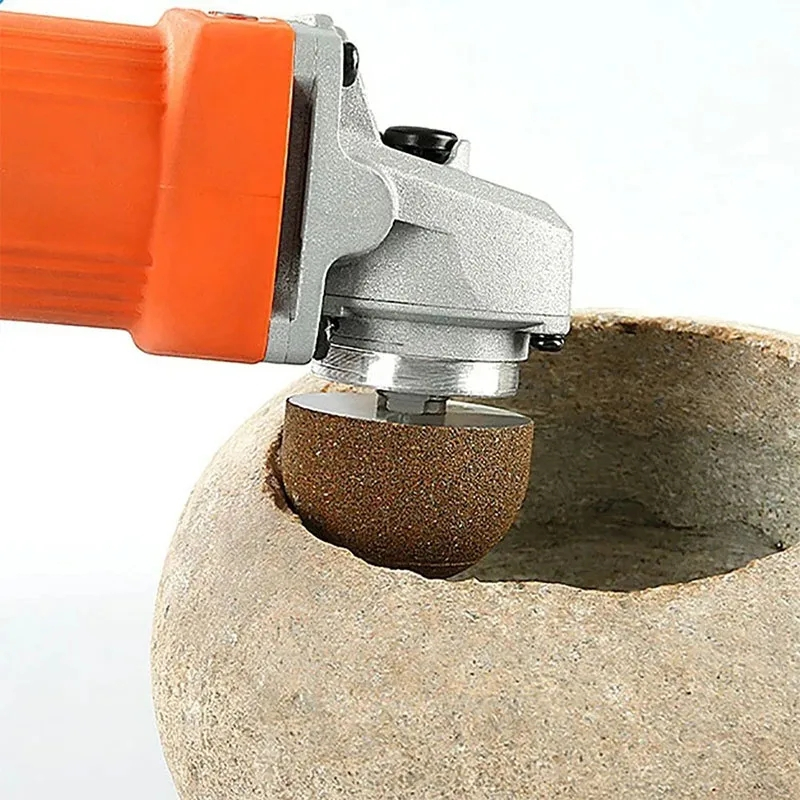 Đầu đá mài hình nấm chà nhám nạo khoét lỗ gạch đá bê tông