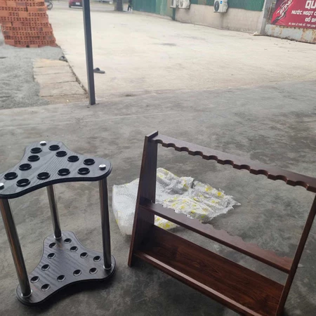 Giá để cơ bida , giá 12 , giá để 10 gậy , tiện lợi lắp ghép dễ