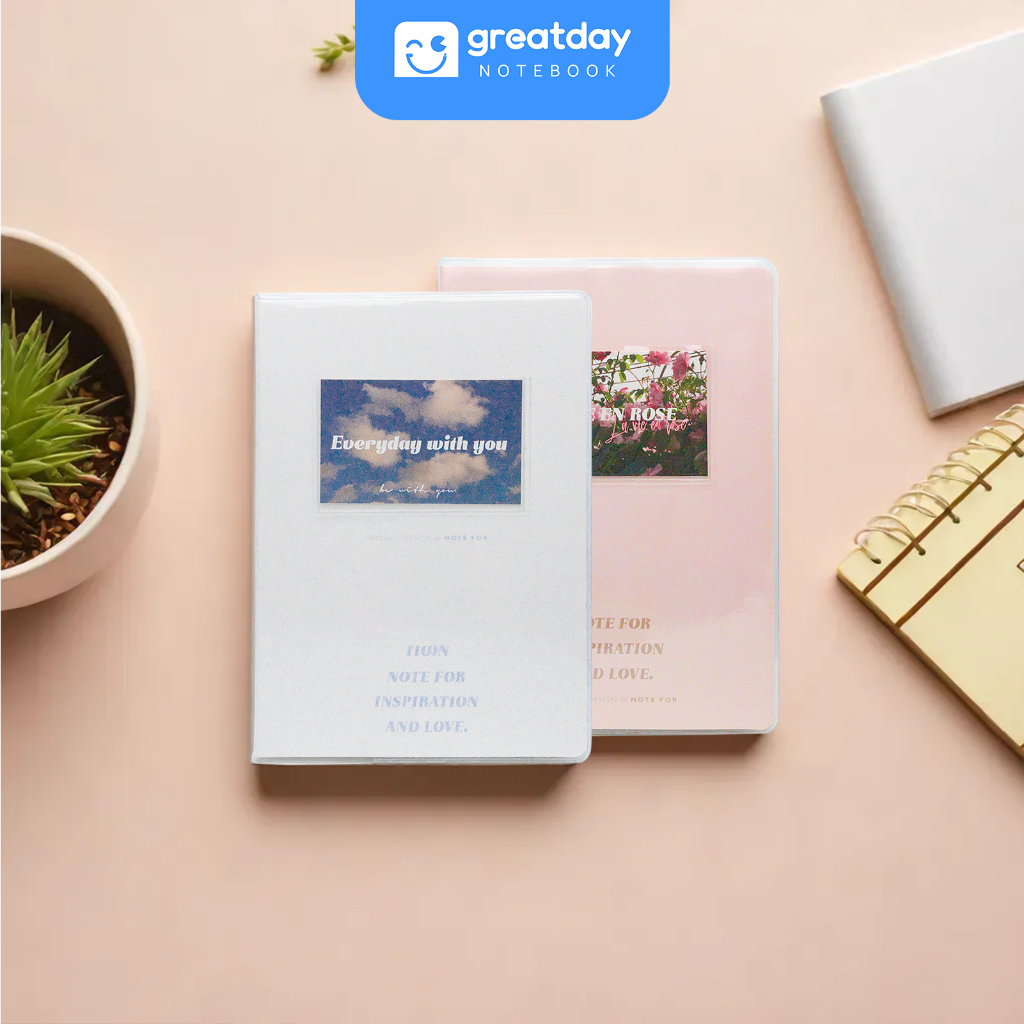 Sổ Tay Grid A5 Note For 100 Trang 80gsm Bìa Trang Trí Bằng Ảnh, Ruột ...