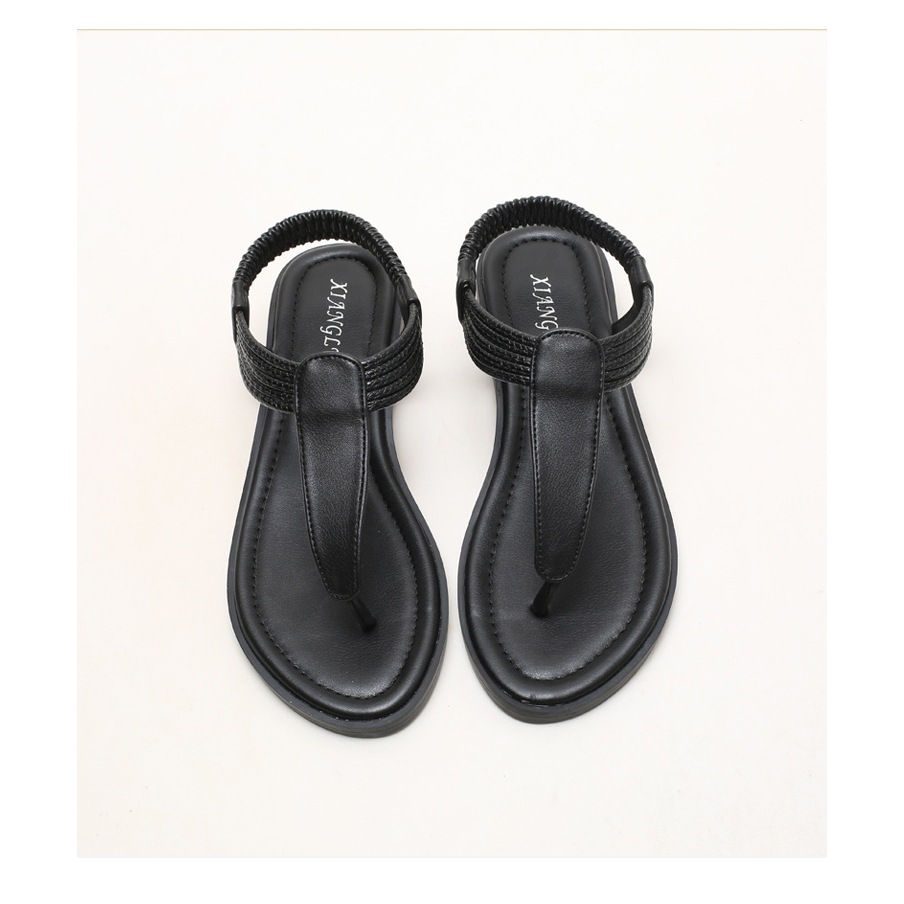 [Chính hãng]Giày sandal chiến binh nữ boho XIANGLV basic sang trọng đế bệt, sandal nữ xỏ ngón, giày dây LAL09- Laylalay.