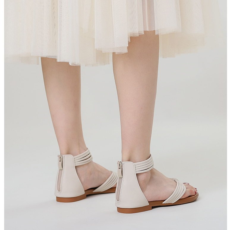 [Chính hãng]Giày sandal chiến binh nữ boho XIANGLV thổ cẩm sang trọng 1.5cm, sandal nữ xỏ ngón, giày dây LAL04- Laylalay