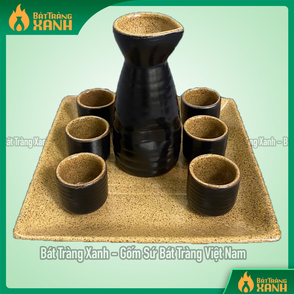 Bộ Bình SaKe Nhật Bản, Bộ Ly Nậm Đựng Rượu Cách Điệu Sứ Bát Tràng Cao ...