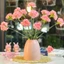 Bình Hoa Chuông Gốm Sứ Bát Tràng Cao 15cm Men Mộc Lọ Cắm Hoa Mini Để Bàn Decor GomDecorTSC