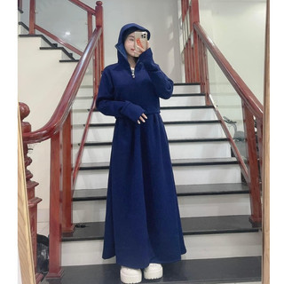 Váy chống nắng Nữ 2 lớp croptop không bo chun eo đơn màu 45kg-60kg cao 1m56-1m65 shop Long