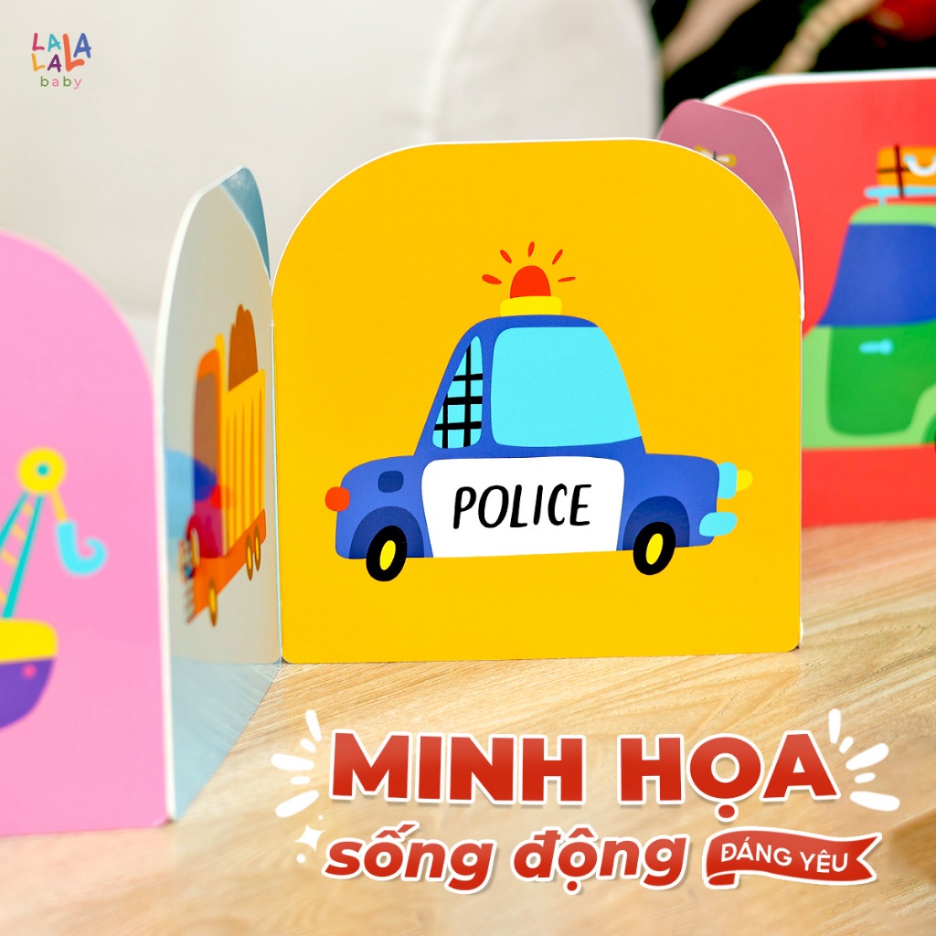 Đồ chơi âm thanh Lalalook hoàn thiện thị giác não bộ phát triển cho bé sơ sinh 5 bài hát Lalala baby