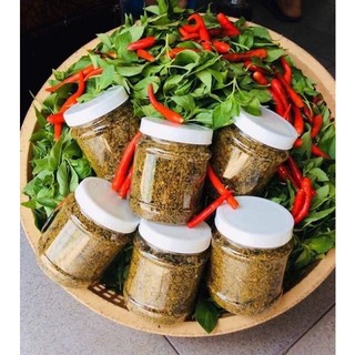 Muối cá nục lá é, cay mặn vừa phải, món ngon đưa cơm - Đặc sản Tây Nguyên 100gr
