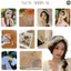 -🍊Khăn turban tam giác băng đô ren voan quấn trùm đầu,buộc tóc,quấn tạp dề,... phong cách đồng quê Pháp (K05)-P1