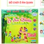 Đồ Chơi Trí Tuệ 3 in 1 - Ô Ăn Quan - Cờ Vây - Cờ Caro - Trò Chơi Dân Gian