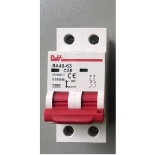 ÁT DC 1000V CB 1 chiều DC 1000V chuyên dụng cho hệ thống điện 1 chiều 2P 16A 20A 32A LW bộ ngắt mạch 1 chiều