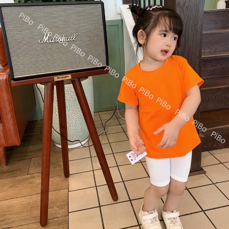 Ảnh Áo Thun Bé Gái Bé Trai Kiểu Dáng Basic Cotton Mềm, Mát Chất Lượng Cao BabyBoo - PiBo-CTCT 4