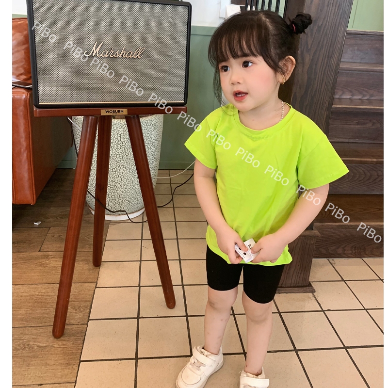 Ảnh Áo Thun Bé Gái Bé Trai Kiểu Dáng Basic Cotton Mềm, Mát Chất Lượng Cao BabyBoo - PiBo-CTCT 3