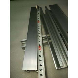 Thanh rail nhôm mini dài 20cm 25cm 30cm lắp pin năng lượng mặt trời