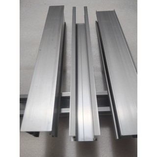 Thanh rail nhôm mini dài 20cm 25cm 30cm lắp pin năng lượng mặt trời