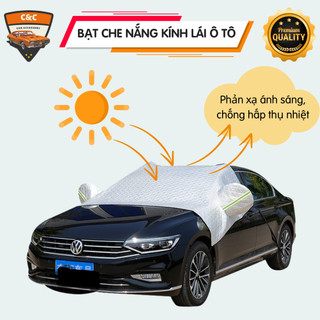 Bạt che nắng kính lái ô tô 2 lớp - 3 lớp tráng bạc cao cấp. Bạt phủ che nắng kính lái ô tô