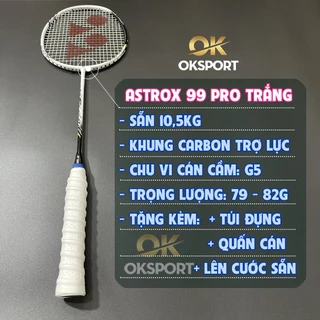 Vợt cầu lông Yonexx Astrox khung Full Carbon 100% căng dây sẵn 10,5kg tặng kèm quấn cán và túi đựng vợt