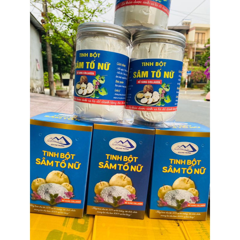Tinh Bột Sâm Tố Nữ – Nguyên Chất, Dễ Dùng – 100% Thảo Dược Tây Bắc – 500gr