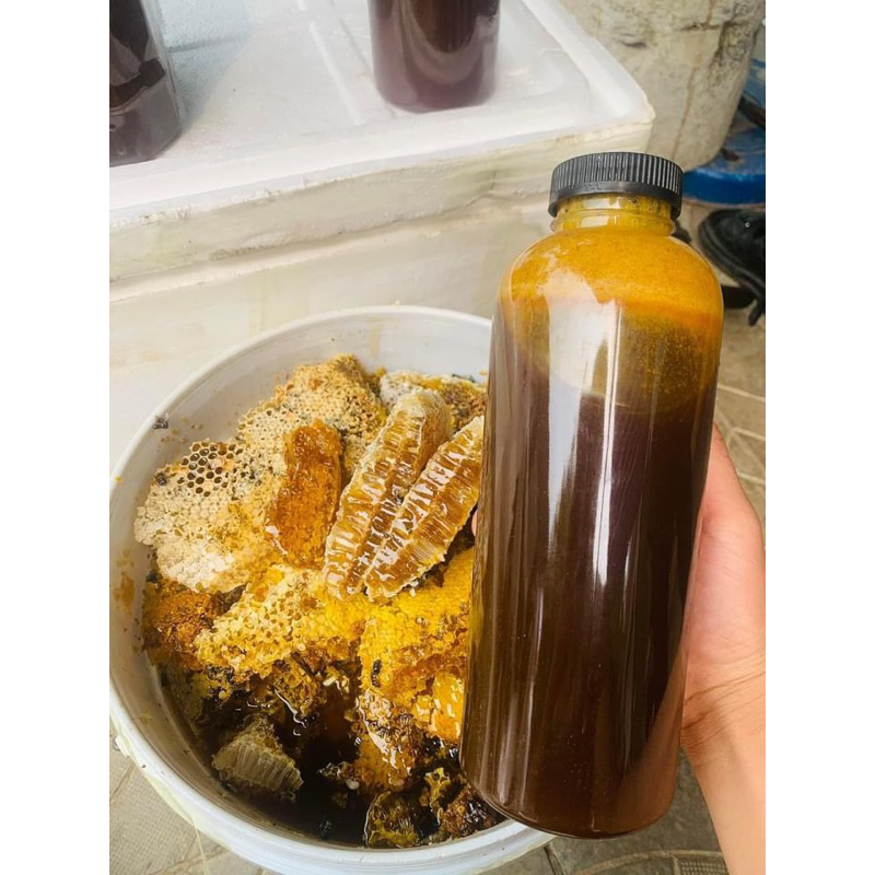 Mật ong đắng rừng tự nhiên( mật ong có vị đắng nhẹ từ các loài hoa rừng)500ml