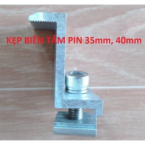 Kẹp biên kẹp góc kẹp bìa 30mm 35mm 40mm chuyên dụng lắp pin mặt trời