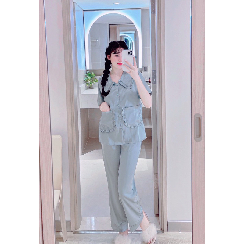 Trơn Bèo 2 Túi Xanh