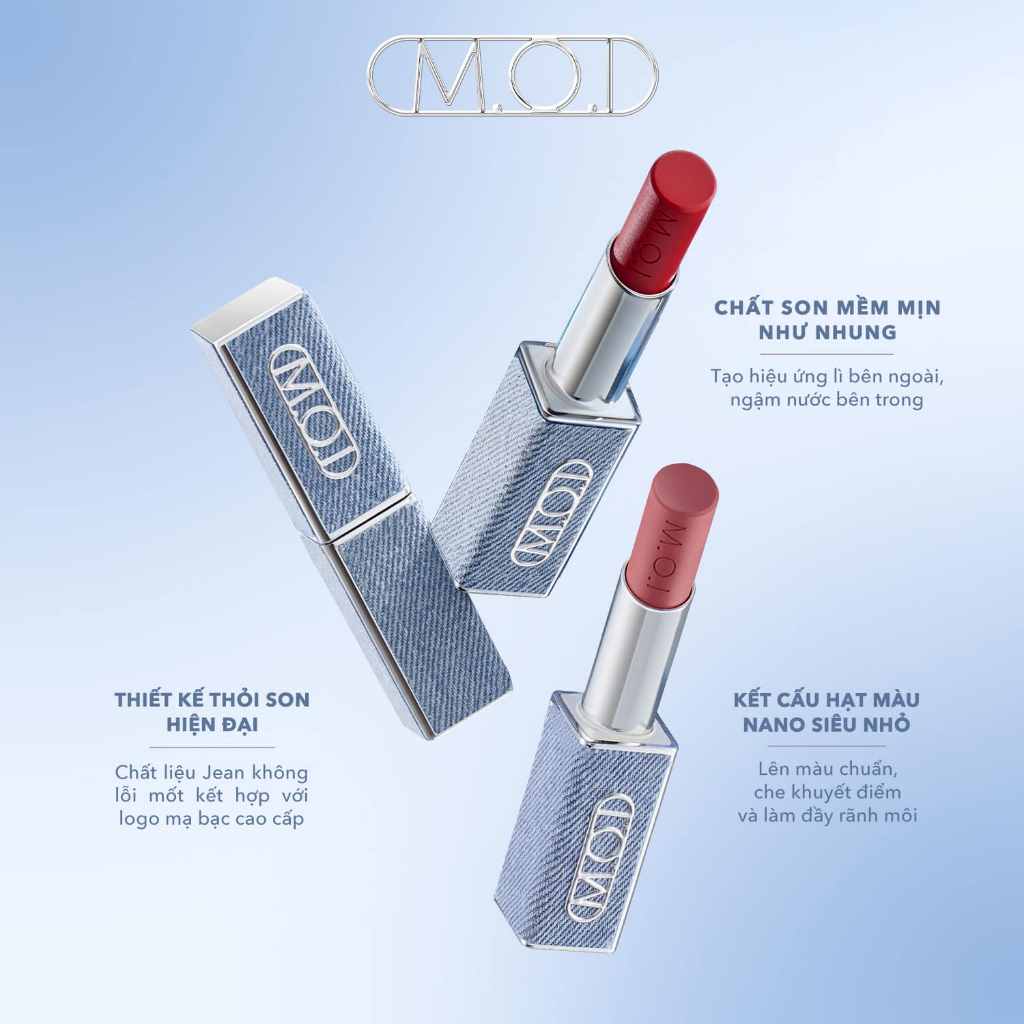 Ảnh Son thỏi Cao Cấp MOI The New Iconic Phiên bản giới hạn 2.7g 2