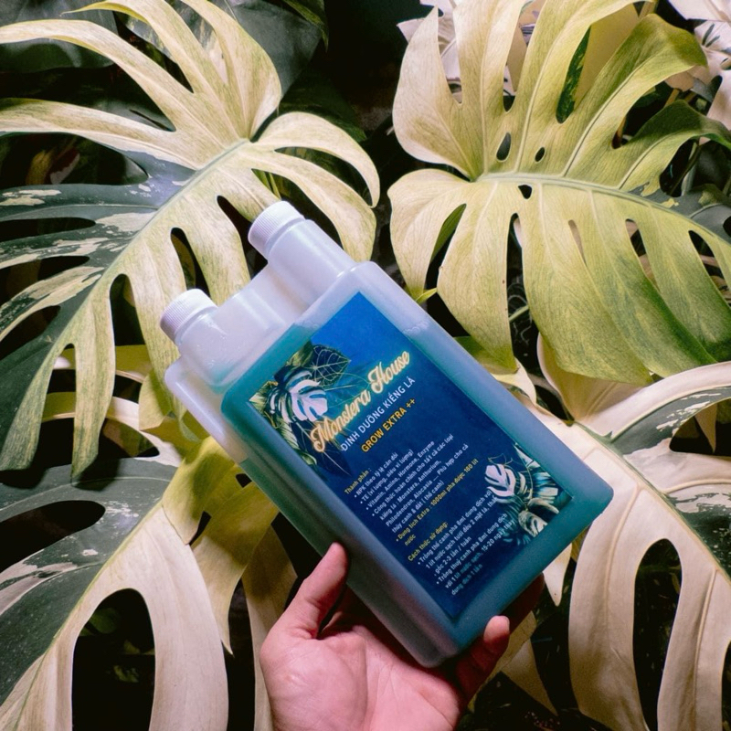 Dinh dưỡng kiểng lá Grow Extra+ , phân bón monstera house, phân bón lá , dung dịch thuỷ canh