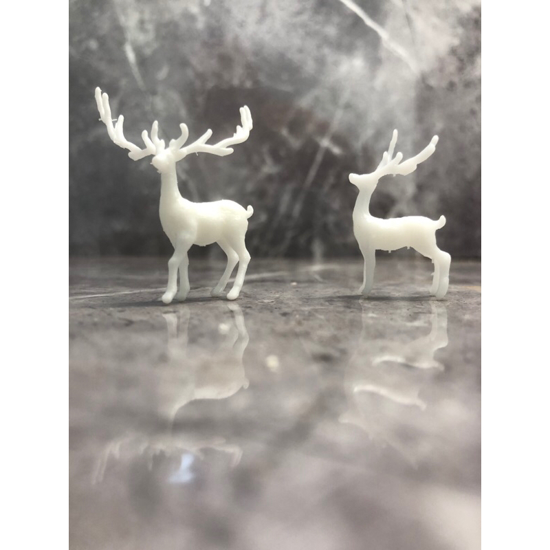 Mô hình hươu 3D trang trí tiểu cảnh,terrarium