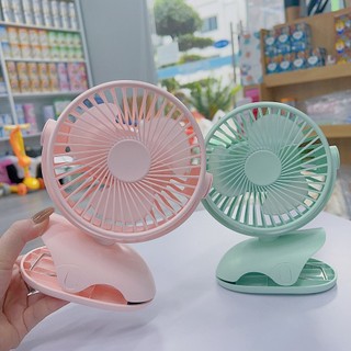 Quạt kẹp mini D603B pin 10000mah kẹp bàn, xe đẩy, nôi cũi, sử dụng văn phòng, du lịch