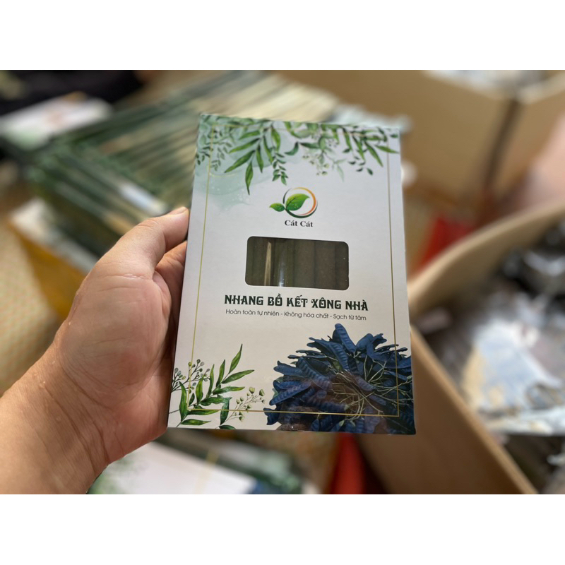 COMBO 10 HỘP HƯƠNG BỒ KẾT + KÈM BÁT CẮM