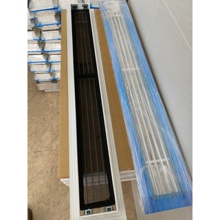 Miệng gió dài 150x1000mm, 200x1200mm - Miệng linear lưới lọc - Miệng gió cấp - Miệng gió hồi