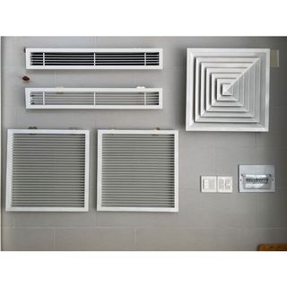 Miệng gió dài 150x1000mm, 200x1200mm - Miệng linear lưới lọc - Miệng gió cấp - Miệng gió hồi