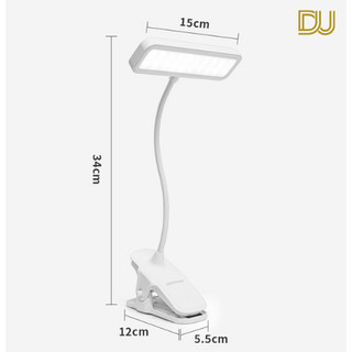 [HỎA TỐC] Đèn LED kẹp bàn đọc sách bảo vệ mắt linh hoạt dành cho học sinh