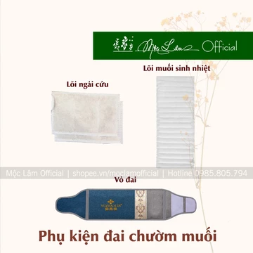 PHỤ KIỆN ĐAI CHƯỜM NÓNG MUỐI THẢO DƯỢC - TÚI CHƯỜM ĐÁ MUỐI NGẢI CỨU CẮM ĐIỆN - TÚI CHƯỜM ĐÁ MUỐI SAU SINH Giá Rẻ