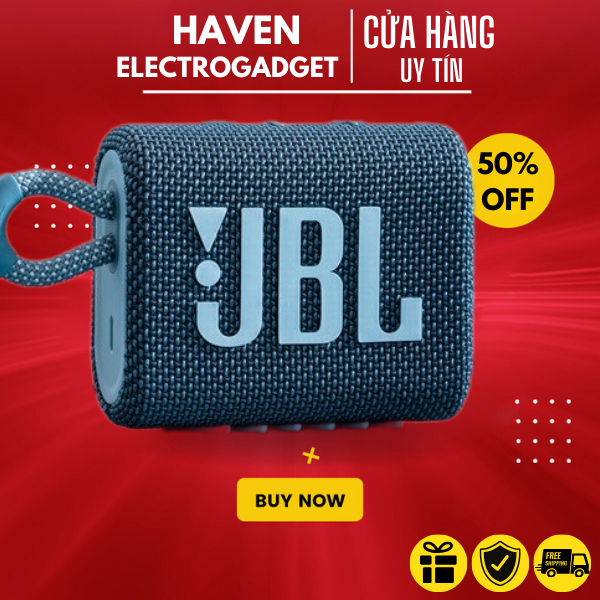 Loa Bluetooth Không Dây JBL Go 3 Nhỏ Gọn Tiện Lợi Chống Nước IP67 ...