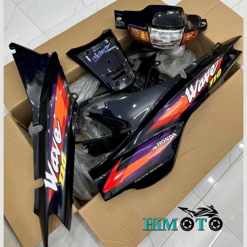 Dàn áo wave 110, wave thái, wave anpha, màu đen (loại Cao Cấp) | Shopee ...