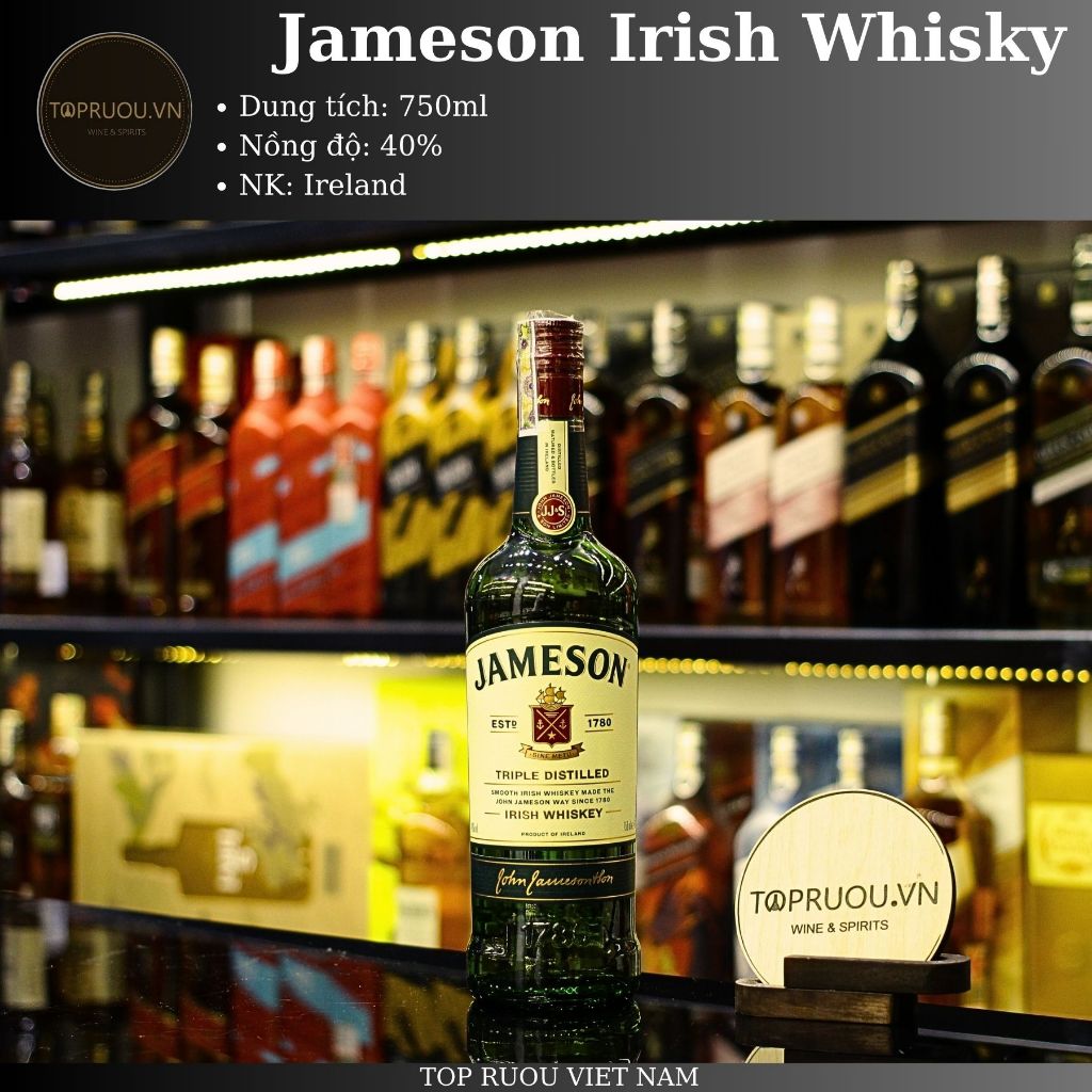 [Chính Hãng] Jameson Irish - Bushmills The Original 700ml [Hàng Thật ...