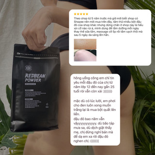 Bột đậu đỏ tắm dưỡng trắng nuôi dưỡng da sáng đều màu REDBEAN - Da69station