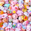 Combo 100 charm slime trong suốt, phụ kiện trang trí kẹp tóc, làm đồ handmade, DIY, trang trí tiểu cảnh